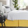 Nestl Yellow Bed Skirt Cal King Size - Cal King Bed Skirt 14 Inch Drop - Brushed Microfiber Bed Skirts - Hotel Quality Pleated Bed Skirt - Shrinkage & Fade Resistant view 3