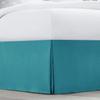 Nestl Teal Bed Skirt King Size - King Bed Skirt 14 Inch Drop - Brushed Microfiber Bed Skirts - Hotel Quality Pleated Bed Skirt - Shrinkage & Fade Resistant view 2