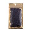 100PCS Clear/Color/Silver Mylar Foil Flat Ziplock Bags (12x22cm (4.7x8.6"), Gold) view 1