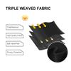 DWCN Black Blackout Curtains for Bedroom, Thermal Drapes 54 Inches Long, Room Darkening Living Room Curtain - W42 x L54 Inch 2 Panels, Black view 4