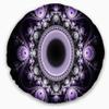 Light Purple Pattern with Circles' Abstract Throw Lumbar Pillow & Lumbar Cushion Pillow Cover for Living Room, Sofa view 1