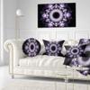 Light Purple Pattern with Circles' Abstract Throw Lumbar Pillow & Lumbar Cushion Pillow Cover for Living Room, Sofa view 2