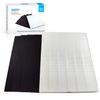 HQRP Filter Set (True HEPA + 4 Carbon) compatible with Winix P300, 5300, 5500, 6300, 5300-2, 6300-2, C535, AM90, WAC5300, WAC5500, WAC6300 PlasmaWave, Filter A 115115 Replacement view 1