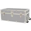 Rhino Trunk & Case Classic Large Trunk With Wheels 32"x18"x14", 1500+ lbs Capacity - Many Colors, Soft-Close Lid. Strong, USA Made Summer Camp Footlocker and Secure College Dorm Storage Chest view 1