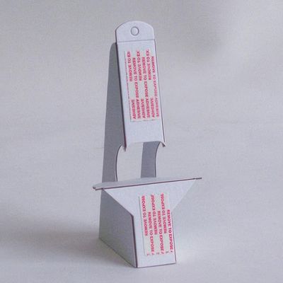 StoreSMART - Easel Backs - White 6 Inch, Self-Stick, Extra-Heavy, Double-Wing - 2X Stronger! - 10-Pack - EBDW6-10