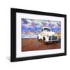 1951 Chevy Professionally Framed & Matted Art Print from Artwork by Artist Lisa Sofia Robinson Framed Art Size: 18" x 24" view 3