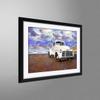 1951 Chevy Professionally Framed & Matted Art Print from Artwork by Artist Lisa Sofia Robinson Framed Art Size: 24" x 30" view 3