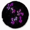 Designart Placer Stars in Distant Galaxy' Abstract Throw Living Room, Sofa, High Quality Pillow Insert + Cushion Cover Printed On Both Side 20" Round view 1