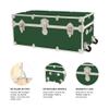 Rhino Trunk & Case Classic Large Trunk With Wheels 32"x18"x14", 1500+ lbs Capacity - Many Colors, Soft-Close Lid. Strong, USA Made Summer Camp Footlocker and Secure College Dorm Storage Chest view 4