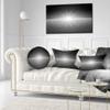 Designart Stardust and Bright Shining Stars' Abstract Throw Cushion Pillow Cover for Living Room, Sofa 20 Inches Round view 2