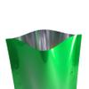 QQ Studio 100 Heat Sealable Mylar Foil Bag Pouch for Sampling Packaging Food Storage Food Safe (MED ~3.8"x5.7", Glossy Green) view 3