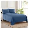Full Size Sheet Sets - Breathable Luxury Sheets with Full Elastic & Secure Corner Straps Built In - 1800 Supreme Collection Extra Soft Deep Pocket Bedding Set, Sheet Set, Full, Denim view 1