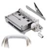 30 Note Tape Hand Crank Mechanical Musical Box Movement + Hole Puncher+ 20 Blank Strip Tapes DIY Your Songs with Tool Kit view 1