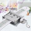 30 Note Tape Hand Crank Mechanical Musical Box Movement + Hole Puncher+ 20 Blank Strip Tapes DIY Your Songs with Tool Kit view 4