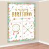 amscan Girls Boho Birthday Scene Setter with Photo Props Kit- 16 pcs., One Size view 2