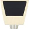 6.5" Solid Maple Tapered Chalkboard Tap Handle view 1