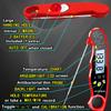 DUYKQEM Instant Read Digital Meat Thermometer (2 Pack) Waterproof Kitchen Cooking Food Thermometer with Probe Backlight & Calibration,Best Quick Grill Meat Probe for Grilling BBQ Smoker Chefs view 4