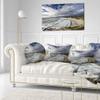 Designart Stunning South Africa Sea Coast' Seashore Throw Cushion Pillow Cover for Living Room, Sofa 20" Round view 2
