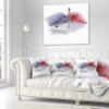 Abstract Multicolor Flowers' Animal Throw Pillow & Cushion Pillow Cover for Living Room, Sofa view 2