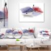 Abstract Multicolor Flowers' Animal Throw Pillow & Cushion Pillow Cover for Living Room, Sofa view 3