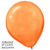Orange & Black 18" Halloween Balloon Set - 5 Large Clear Filled Confetti Balloons - 5 Orange & 5 Black Solid Balloons - Wedding Reception Birthday Party Decorations by Jolly Jon view 3