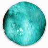 Designart Blur Blue Sky with Stars' Abstract Throw Cushion Pillow Cover for Living Room, Sofa 20 Inches Round view 1