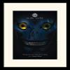 Death Note (Ryuk Shadow Mounted & Framed Print, Multi Coloured, 30 x 40cm view 1