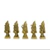 Bharat Haat Ganesha Musical Set(5 View Set) Brass Collectible Handicraft Art BH06586 view 4