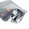 QQ Studio Pack of 100 Translucent/Silver/Color Stand-Up Resealable Zipper Pouch (3.3" x 5.1", Matte Red) view 4