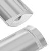 QQ Studio Pack of 100 Translucent/Silver/Color Stand-Up Resealable Zipper Pouch (3.9" x 5.9", Matte Silver) view 4