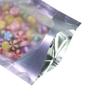 QQ Studio Pack of 100 Translucent/Silver/Color Stand-Up Resealable Zipper Pouch (4.7" x 7.1", Matte Gold) view 4