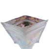 QQ Studio Pack of 100 Translucent/Silver/Color Stand-Up Resealable Zipper Pouch (4.7" x 7.1", Matte Red) view 3