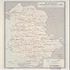 12" x 24" 1960 Map Of Albania Administrative Divisions view 1