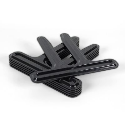Gun Storage Solutions Gun Safe Stackable Savers, Black Wedge Shims (Pack of 6)