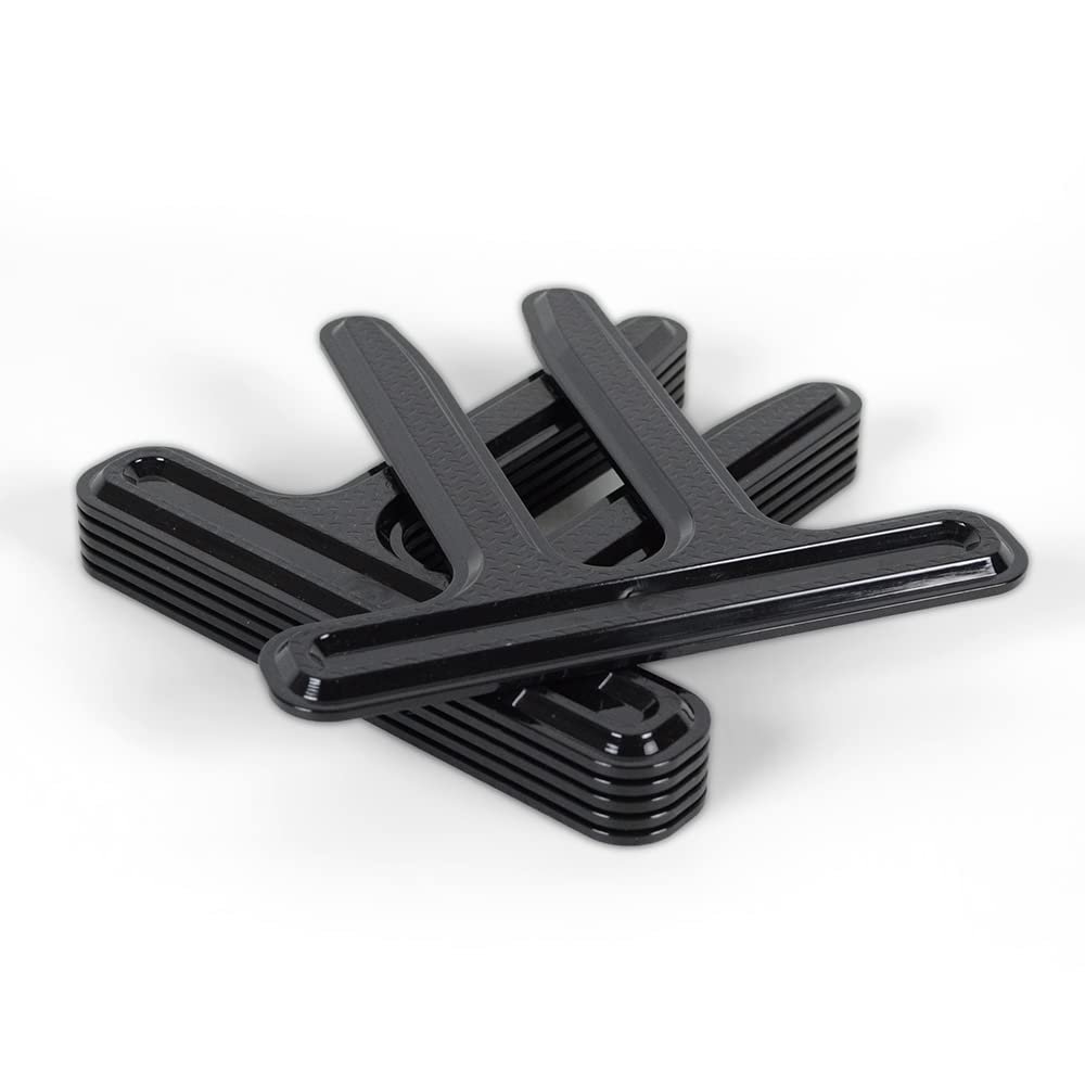 Gun Storage Solutions Gun Safe Stackable Savers, Black Wedge Shims (Pack of 6)