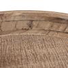 Whitewashed Round Decorative Wood Tray view 3
