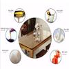 AP$COLLECTION Transparent Dining Table Waterproof Crystal Clear Table Cover with White Lace Easy to Clean and Durable (54"x 54" Inch, White Lace) view 3