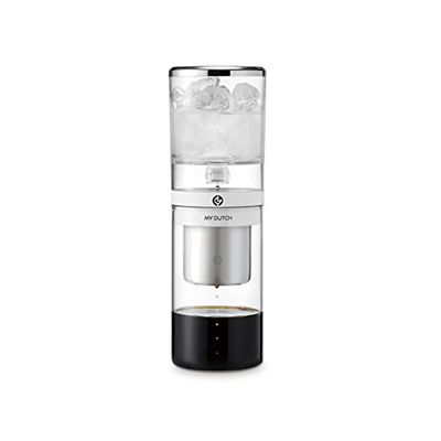 Bean Plus M550, My Dutch Cold Brew Iced Coffee Maker, Hygienic Sealed Construction without Exposure to External Contaminants, Whtie, 18oz, 3.7" x 12"