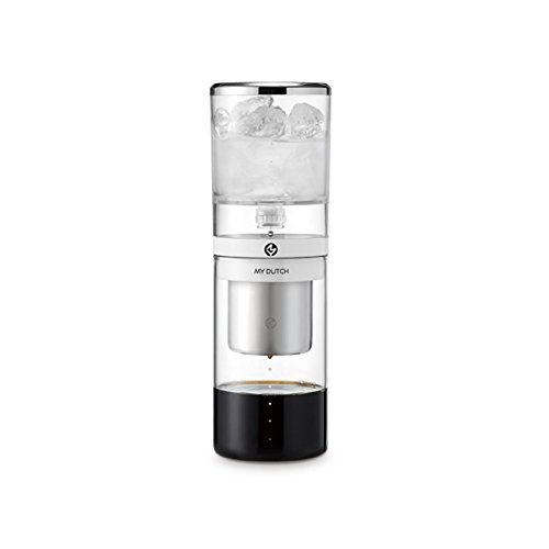Bean Plus M550, My Dutch Cold Brew Iced Coffee Maker, Hygienic Sealed Construction without Exposure to External Contaminants, Whtie, 18oz, 3.7" x 12"