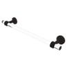 Allied Brass PB-41D-18 Pacific Beach Collection 18 Inch Dotted Accents Towel Bar, Oil Rubbed Bronze view 1