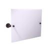 Allied Brass Pipeline Collection Landscape Rectangular Mounted Tilt Wall Mirror, Antique Bronze view 1