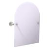 Allied Brass P-350-TM94-SN Pipeline Collection Frameless Arched Top Wall Mounted Tilt Mirror, Satin Nickel view 2