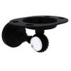 Allied Brass Pacific Grove Collection Twisted Accents Tumbler Toothbrush Holder, Matte Black view 1