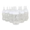 4.25 inch Fillable Plastic Mini Baby Bottles Bulk White Cap 24 Pieces Baby Shower Shower Favors view 3