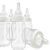 4.25 inch Fillable Plastic Mini Baby Bottles Bulk White Cap 24 Pieces Baby Shower Shower Favors view 4