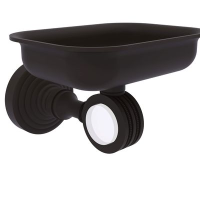 Allied Brass PG-32D Pacific Grove Collection Wall Mounted Holder with Dotted Accents Soap Dish, Oil Rubbed Bronze