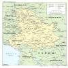 16" x 24" 1999 Map of Serbia & Montenegro & Adjacent Countries view 1