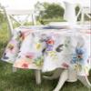 Benson Mills Spillproof Spring/Summer Durable Heavyweight Fabric Indoor Outdoor Tablecloth, Washable Outdoor Table Cloth for Round Tables, Picnic/Patio Table Covers (70" Round, Harper) view 2