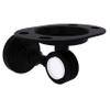 Allied Brass Pacific Grove Collection Dotted Accents Tumbler Toothbrush Holder, Matte Black view 1