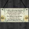RED OCEAN Garden Plaque Summer House Sign Garden Shed Friendship Mum Nan Memorial Gift view 4